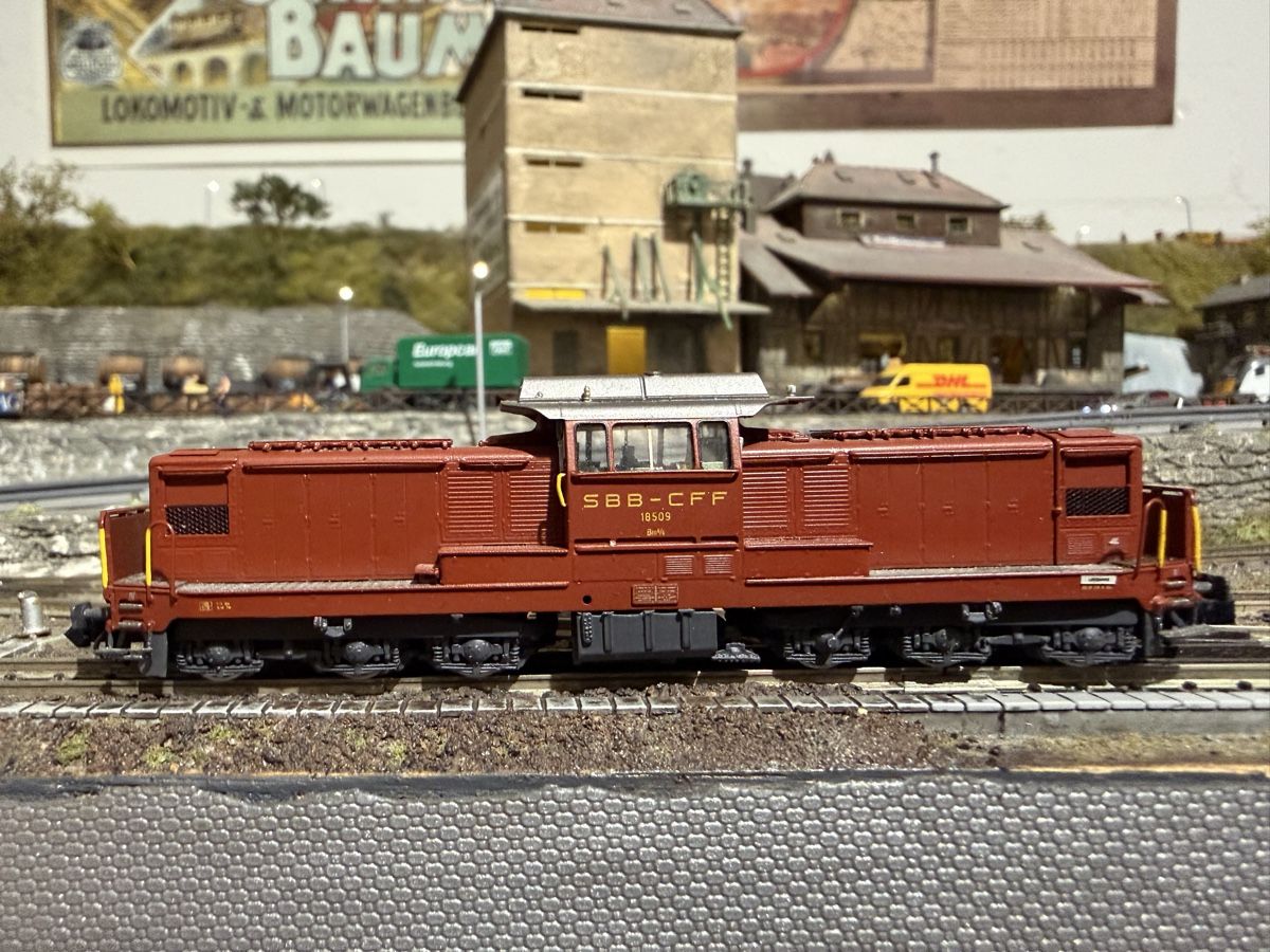 Lemaco Modellini di ferrovie: Lemaco N SBB Bm 6/6 18509 Braun Digital – Nuovo (secondo la descrizione) da Pfäffikon ZH venduto da HR89