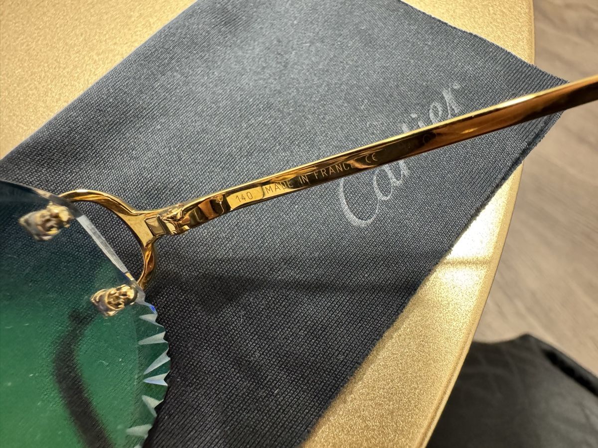 Cartier Occhiali & Lenti: Cartier Sunglasses - Gold Frame - never worn – Nuovo (secondo la descrizione) da Thonex venduto da Lux_brands01 7