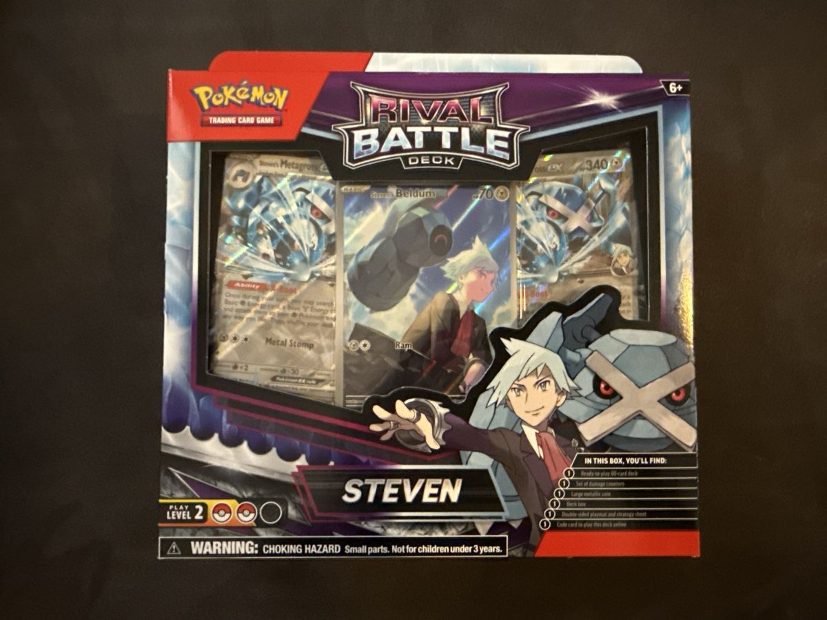 Pokémon Carte collezionabili: Deck rival Battle - Steven SVP 207 EN – Nuovo e nell'imballaggio originale da Martigny venduto da lauraalizeepil