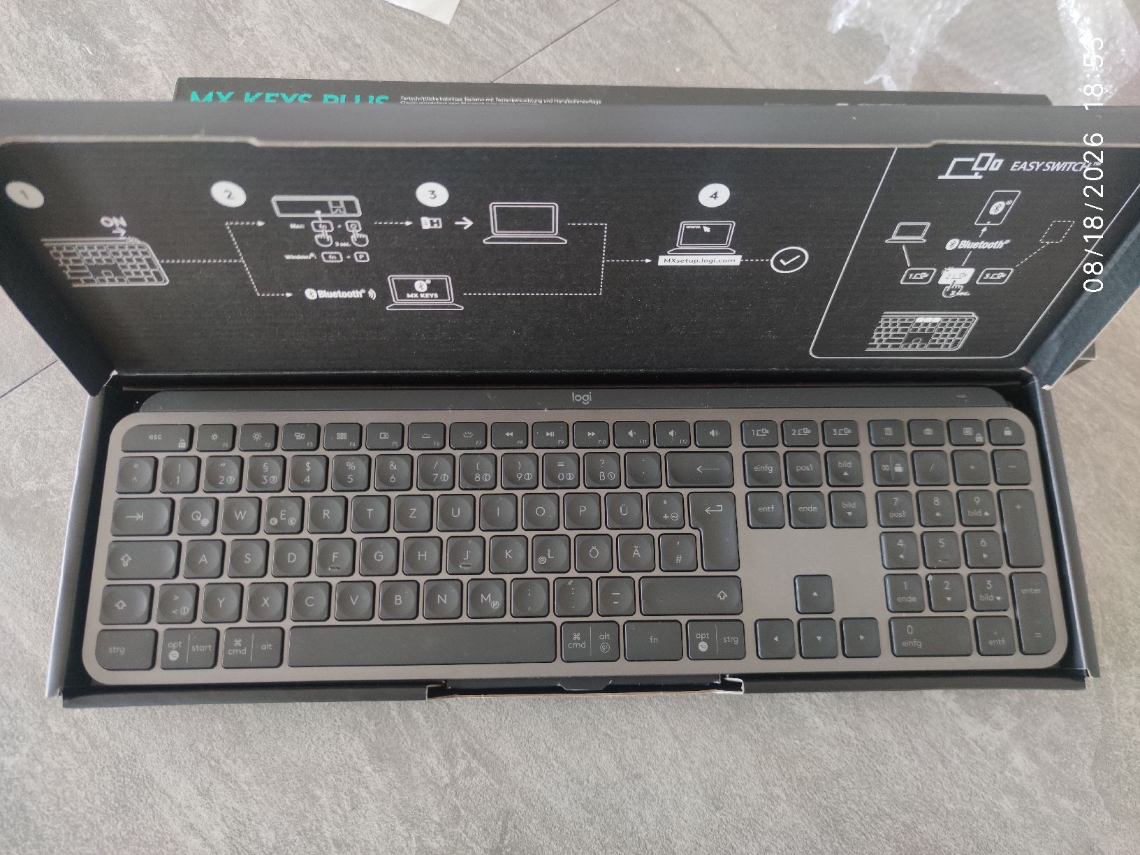 Logitech Claviers: Logitech MX Keys Plus – Neuf (Voir description) à Neuchâtel par Houssam_kourdache 2