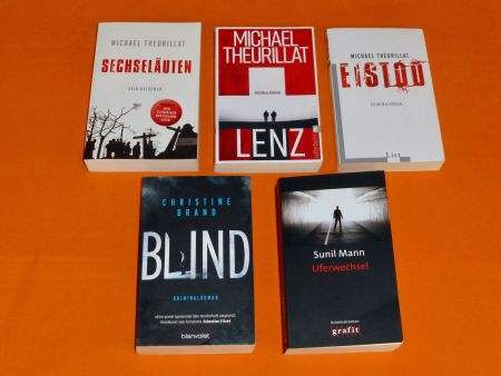 5 Schweizer Kriminalromane / Theurillat/ Brand / Sunil Mann