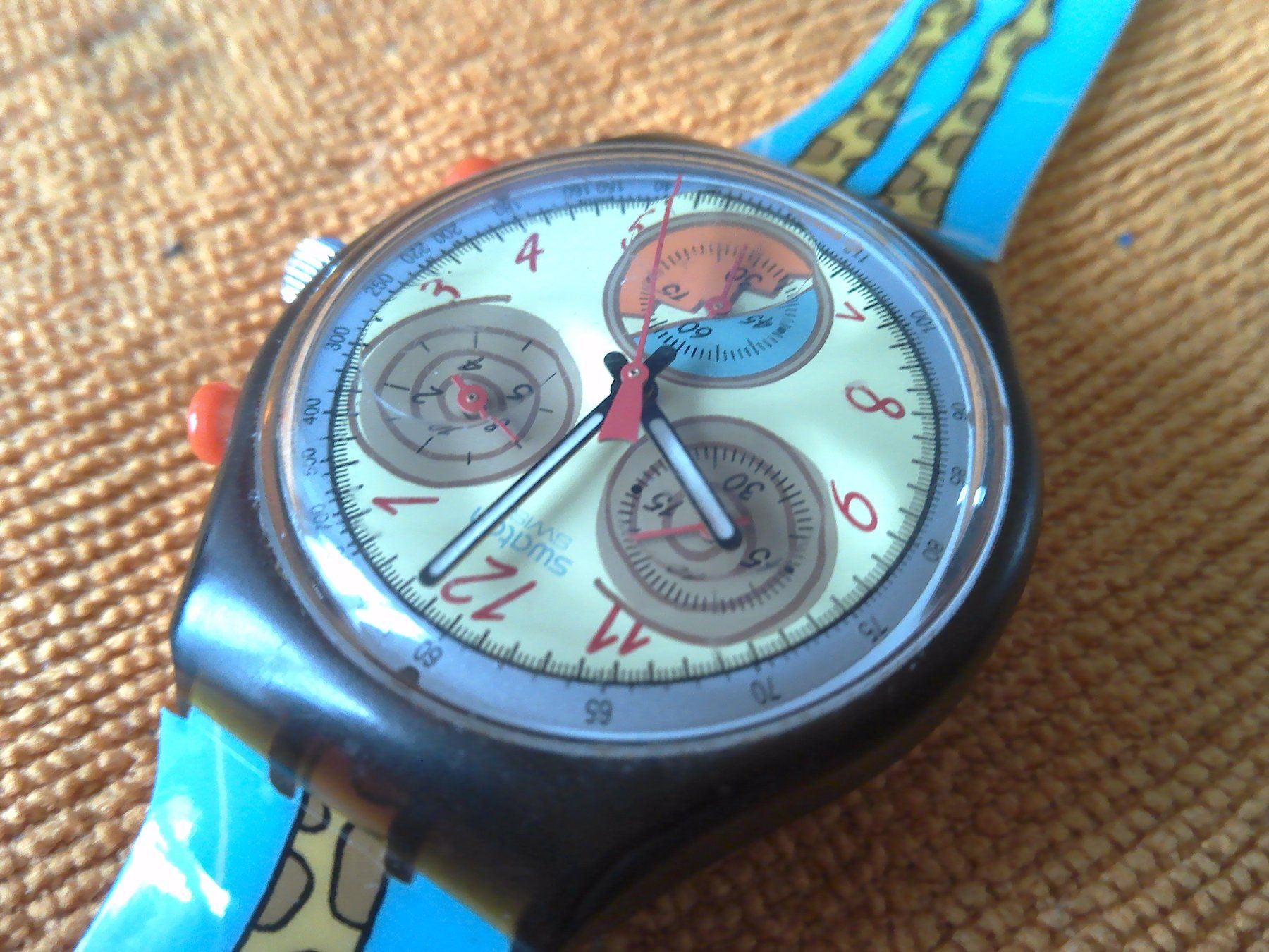 Swatch Orologi: Swatch Giraffe 1993 – Usato da Balsthal venduto da jacky63 2