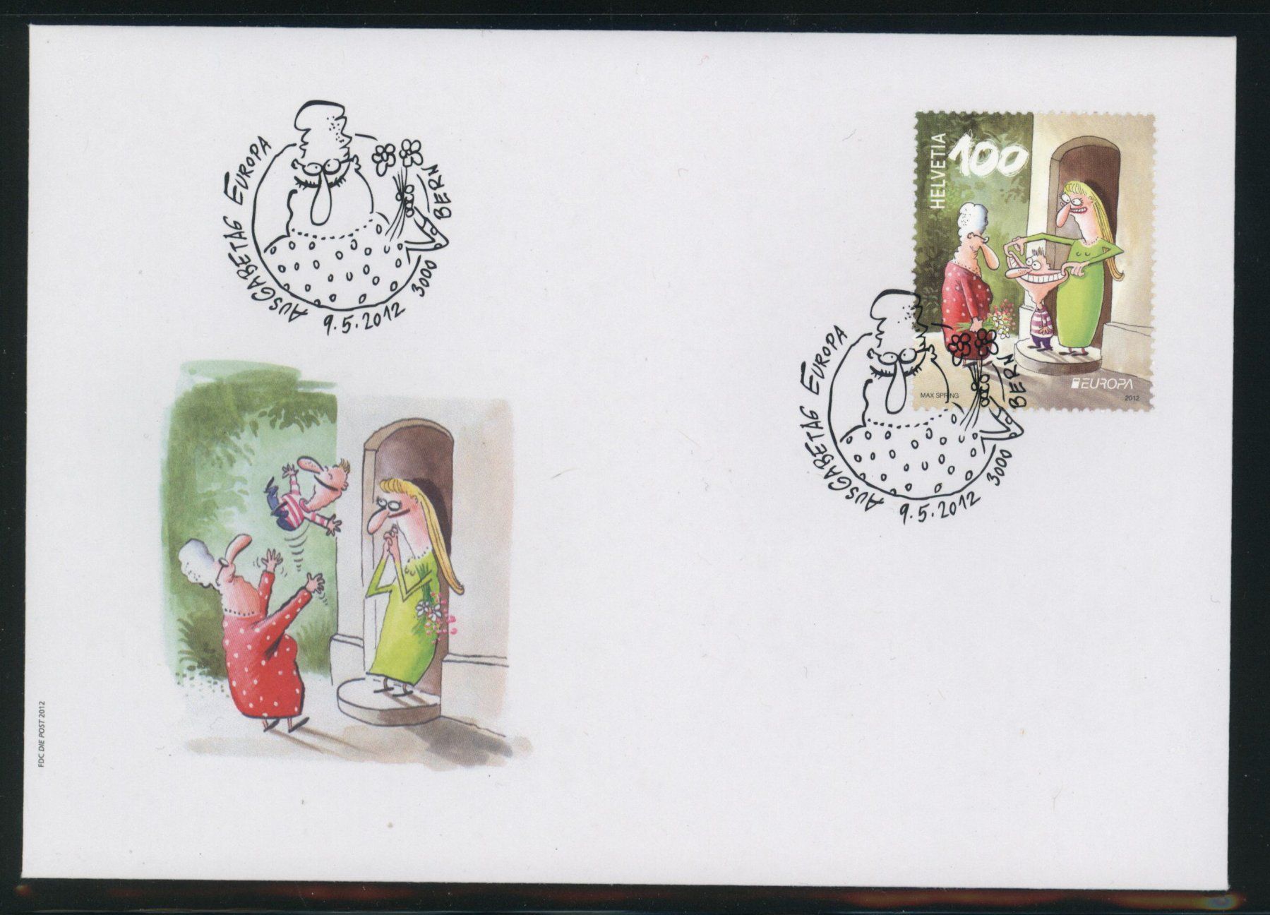 Tutti i francobolli: 2012, FDC, Europa (Nr. 1432) – Usato da Willisau venduto da Vollstempel