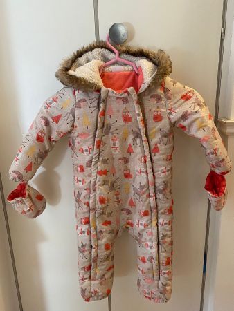 Schneeanzug Overall Winter Baby Gr. 18-24, Top Zustand!