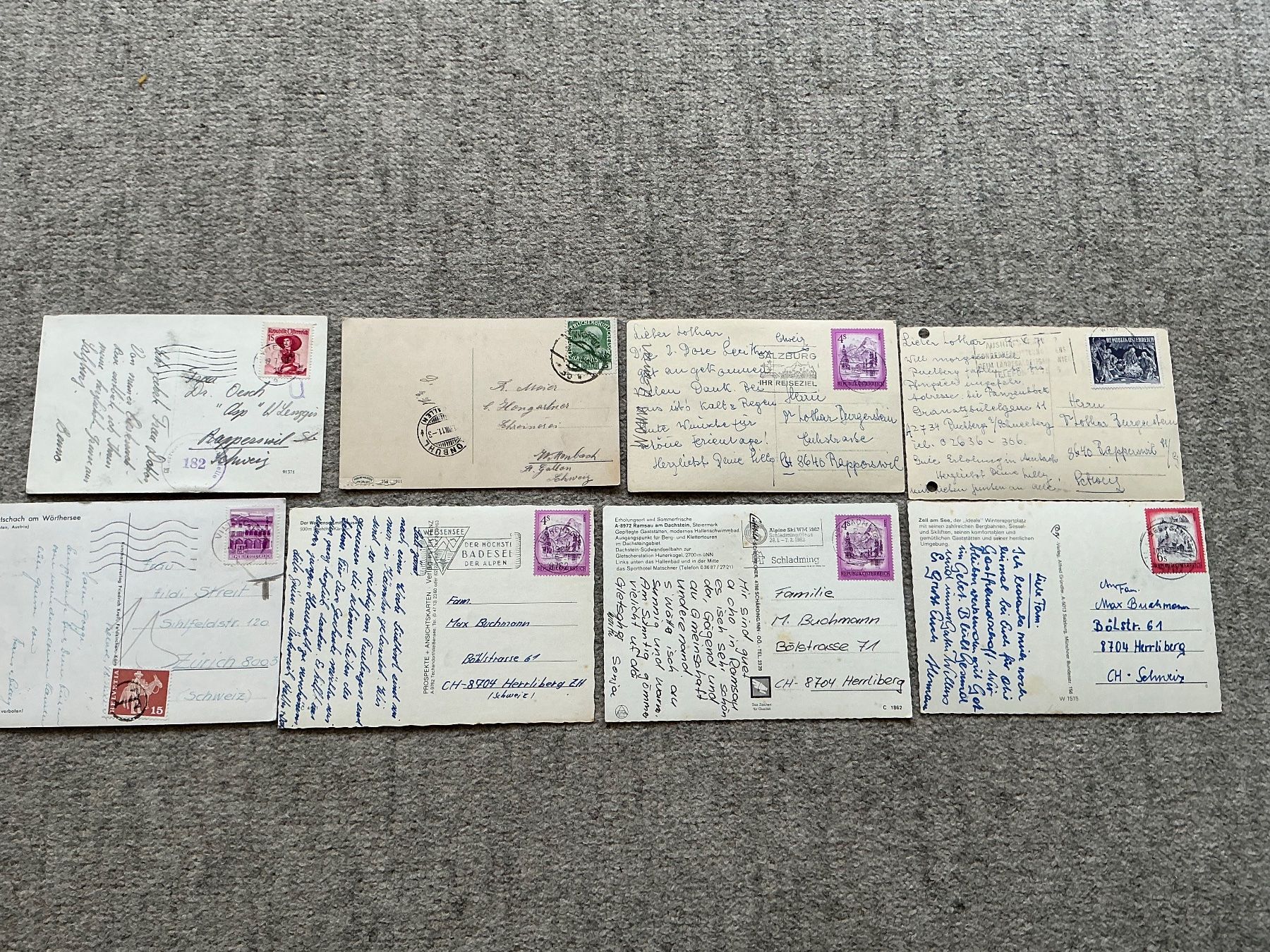 Cartoline postali: 8 alte Ansichtskarten, Österreich – Usato da Jona venduto da Jancy60 5