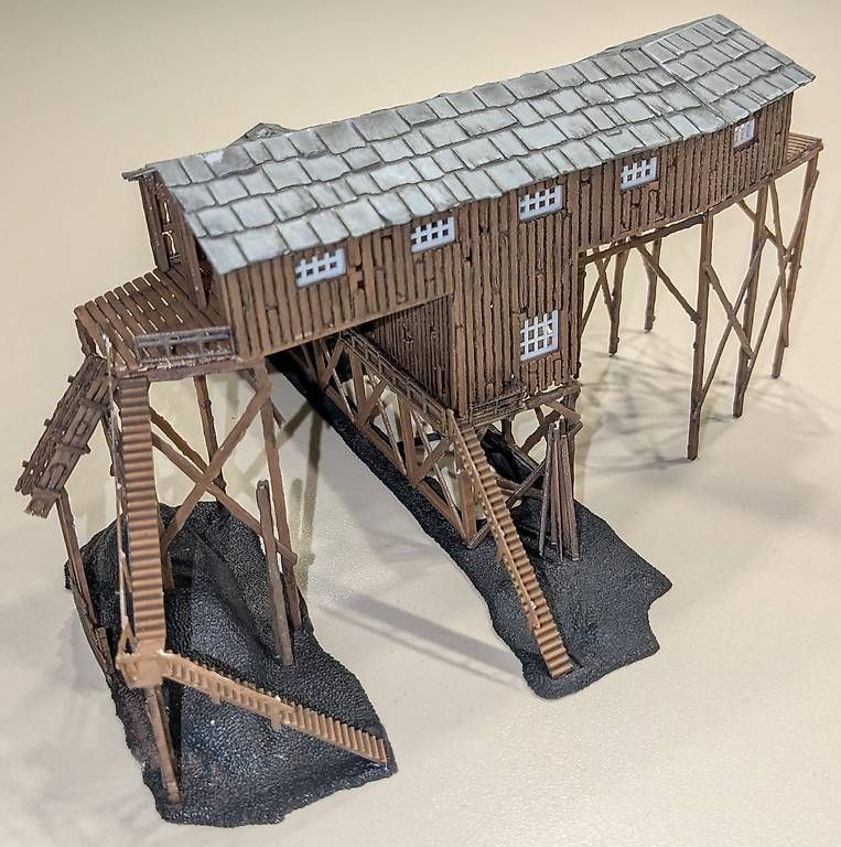 Modellini di ferrovie: Faller 191793 H0 Alte Kohlemine – Usato da Warth venduto da intros 3