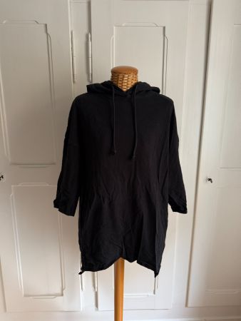 ZARA - Hoodie Sweatshirt schwarz S