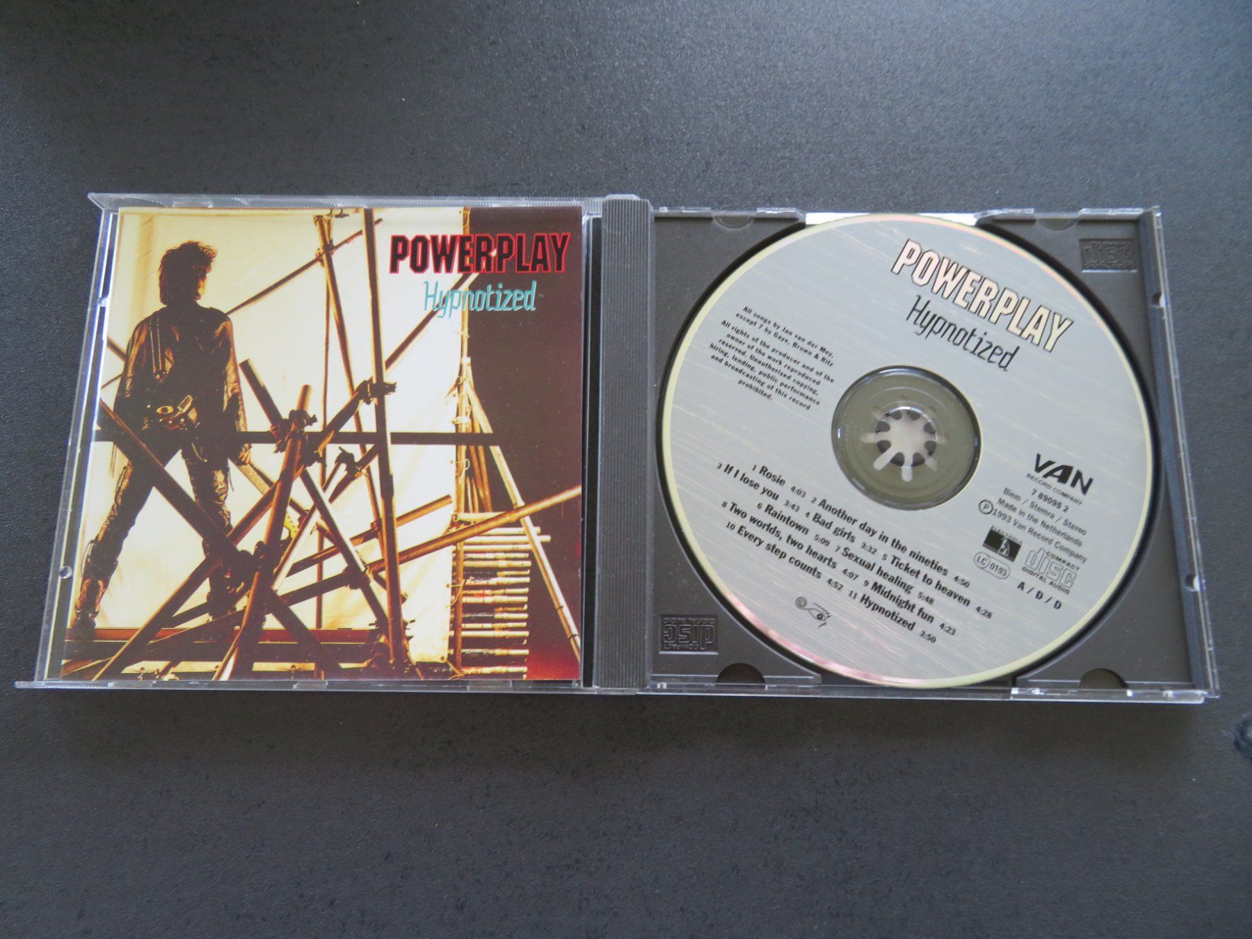 CD: POWERPLAY Hypnotized 1993 Classic Rock Hard Rock CD – Usato da Niederbipp venduto da Onyx32