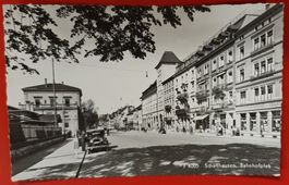 Schaffhausen 1944 - Bahnhofplatz