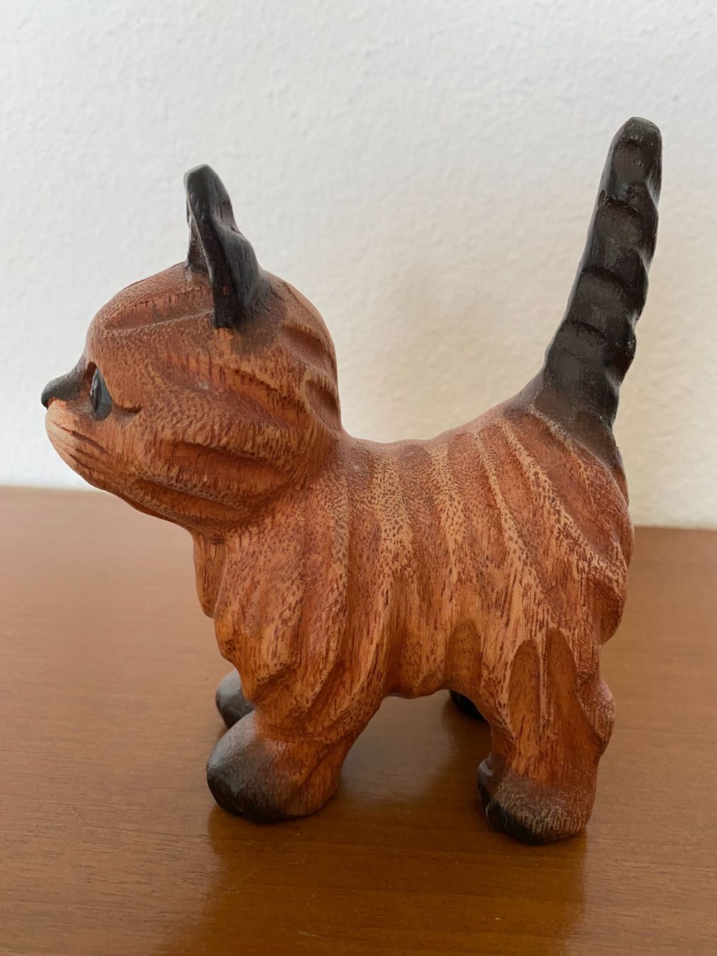 Statuette: Katze aus Holz – Usato da Schlieren venduto da Trudyschoe 1