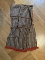 Warmer Vintage Schal mit Fransen, Herbst/Winter Look!