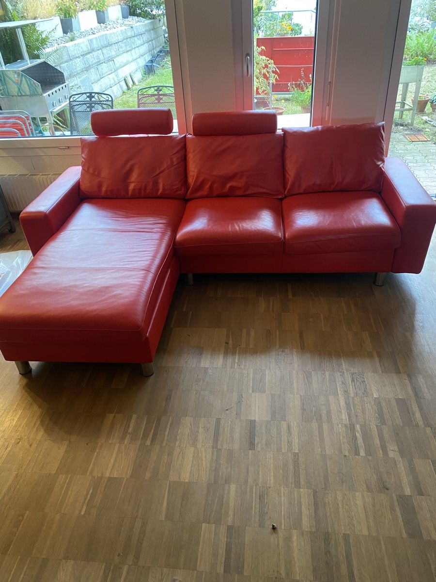 Stressless Divani: Stressless Sofa EMMA Echtleder – Usato da Hochdorf venduto da pajo67 2