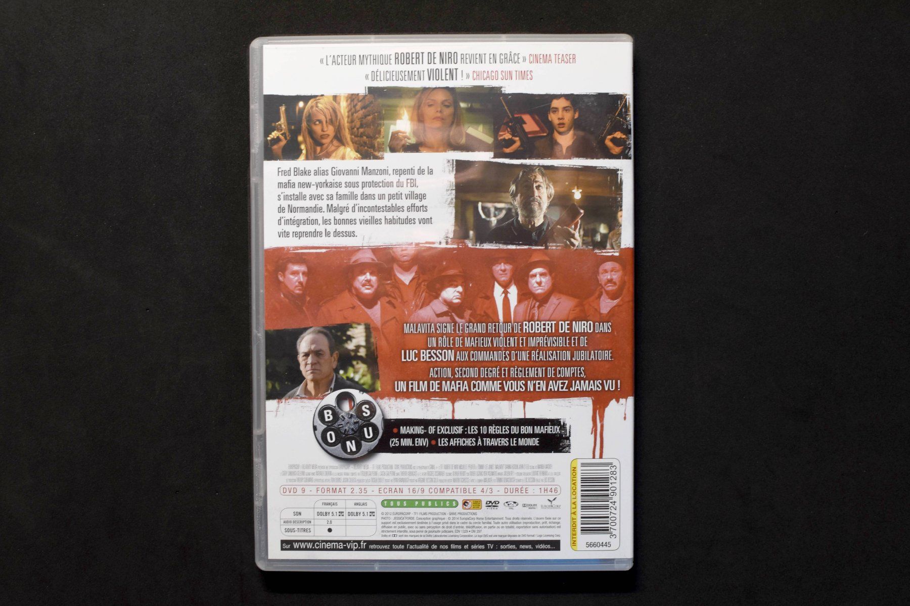 Tutti i DVDs: Malavita (De Niro / Besson) – Usato da Belmont-sur-Yverdon venduto da ag97 1