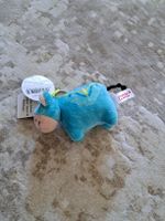 Nici Schlüsselanhänger Kuh blau Plüsch neu mit Etikett