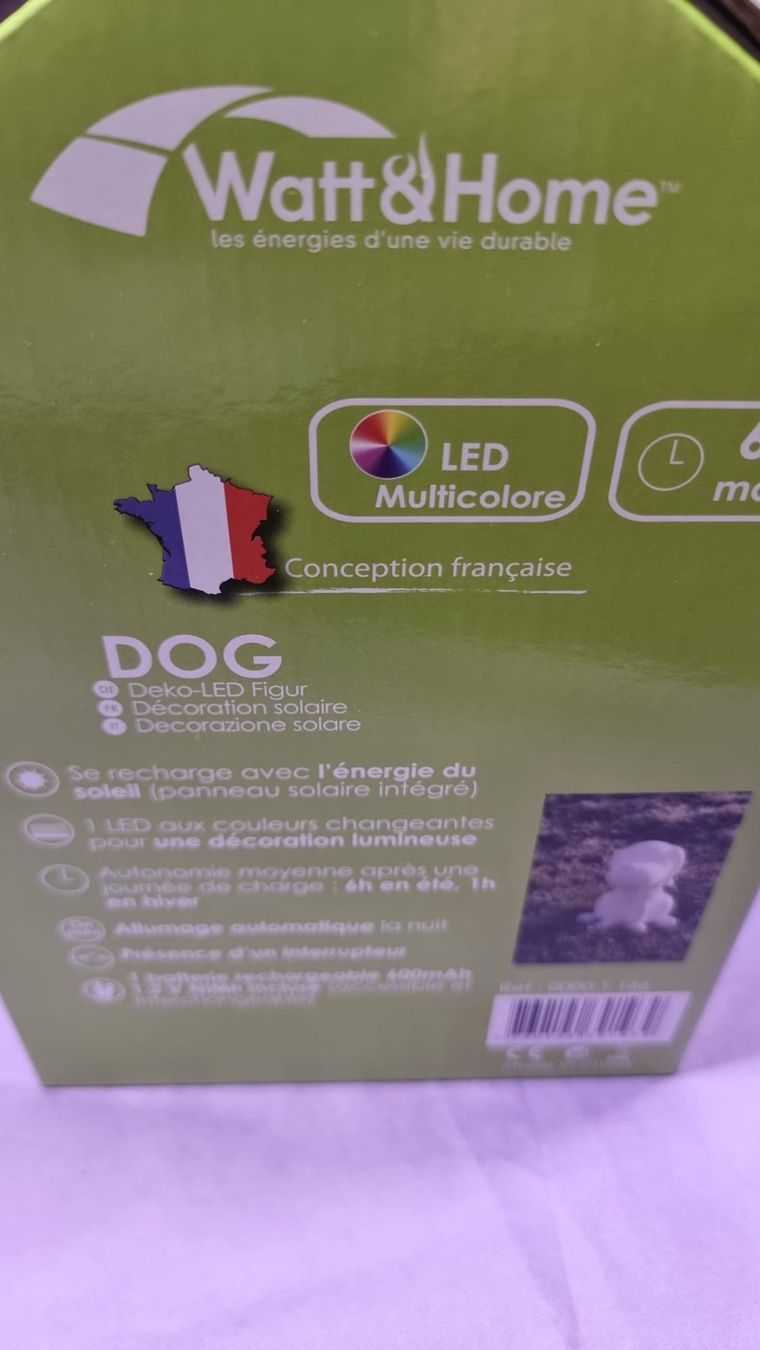 Lampen: Solarlampe Hund multicolor – Neu (gemäss Beschreibung) aus Rebstein von James-Dean 5