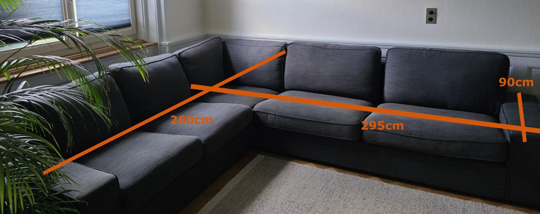 Sofas: Ikea Kivik Ecksofa - Couch – D'occasion à Thun par jmea 5