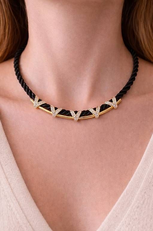 Altri gioielli: Parure collier et boucles d'oreilles  – Usato da Collombey venduto da qua_lb8f
