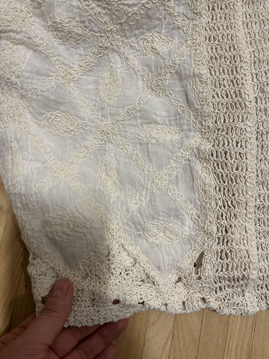 Camicette: Bluse mit Stickerei Creme  Baumwolle‼️ein Artikel gratis – Usato da St. Gallen venduto da elli18 5