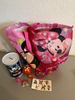 SET Minnie Mouse: Spardose Puzzle Taschen Figuren Stempel…