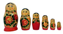 Matriochka 1988 URSS Matrjoschka poupée russe Babouchka