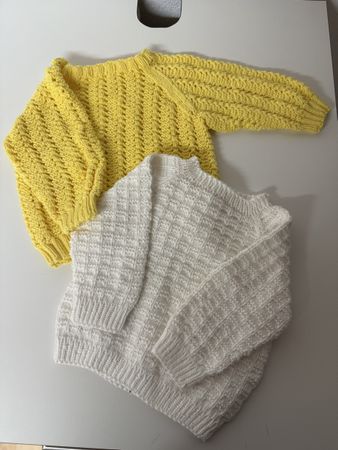 Pullover handgestrickt Gr.62