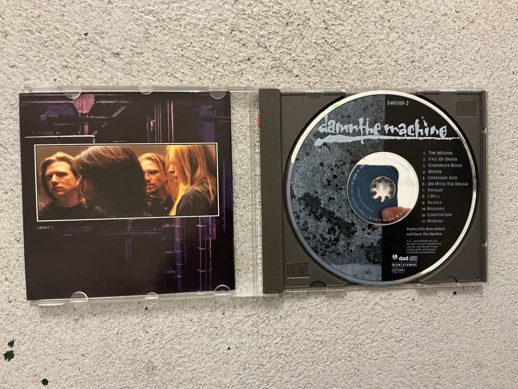 CD: Damen the Machine CD (VG+) – Usato da Winterthur venduto da Tumko_7_Vinyl 1