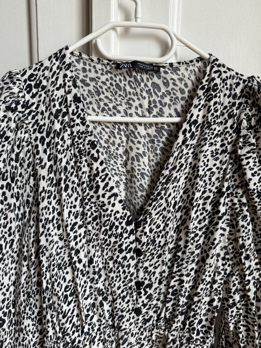 Zara Vestiti: Zara zebra print dress - Size M – Usato da Genève venduto da jul_5xsn 1