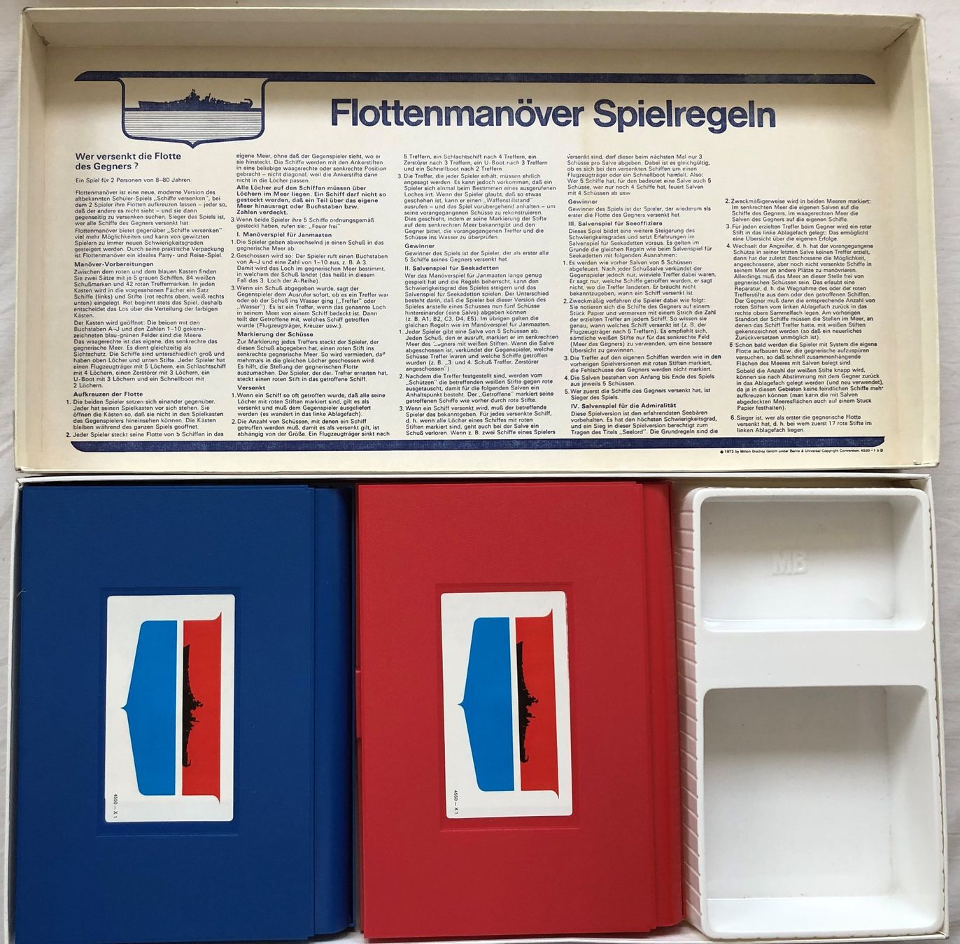 Spiele: FLOTTENMANÖVER - MB Spiel - 1972 – Gebraucht aus Schaffhausen von  2