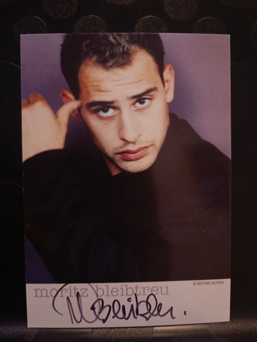 Autographes: Moritz Bleibtreu - handsignierte Autogrammkarte – D'occasion à Menziken par Artographs