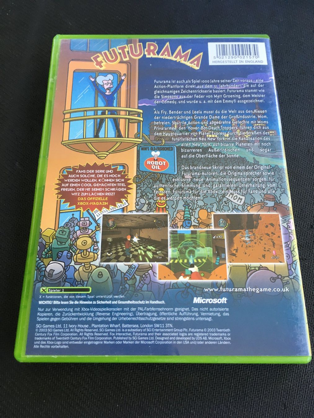 Microsoft Giochi: Futurama - Xbox – Usato da St.Gallen venduto da sjosjo 1