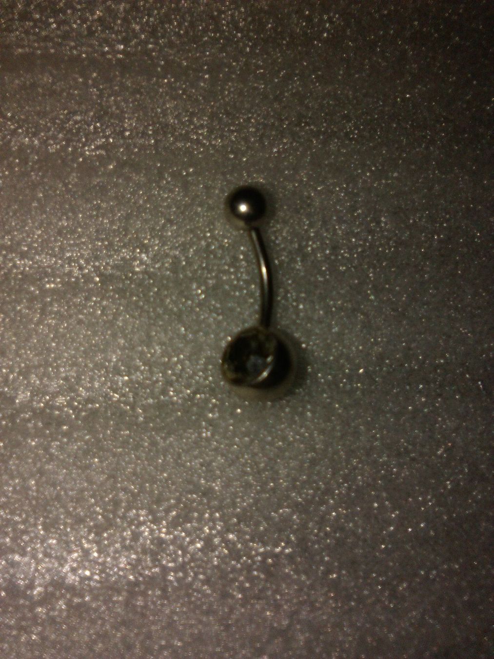 Gioielli per piercing: BAUCHNABEL PIERCING,,,SILBER FARBE,MIT LELA STEIN – Nuovo (secondo la descrizione) da Basel venduto da bijoutrie_4 1