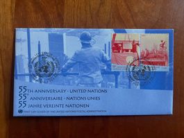2000 Vereinte Nationen UNO Ersttag   (R519)