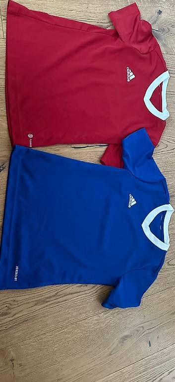 Adidas Scarpe, pantaloni & magliette da ginnastica: Adidas Sport Shirts Gr.140 – Usato da Speicher venduto da bibi080