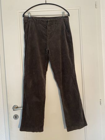 Graue Cordhose, Grösse 38