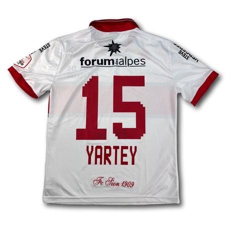 FC Sion - 2013-14 - Matchworn - Home - M - Errea - Yartey