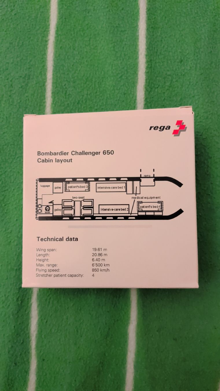 Rega Kits de montage: Challenger 650 Rega Modellflugzeug neu – Neuf avec emballage d'origine à Kriens par sta_fk77 1