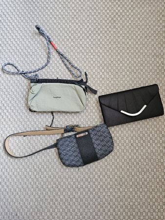 3 Handtaschen Damen Set