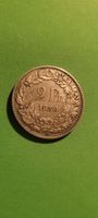 Seltene 2 Fr. Münze von 1850