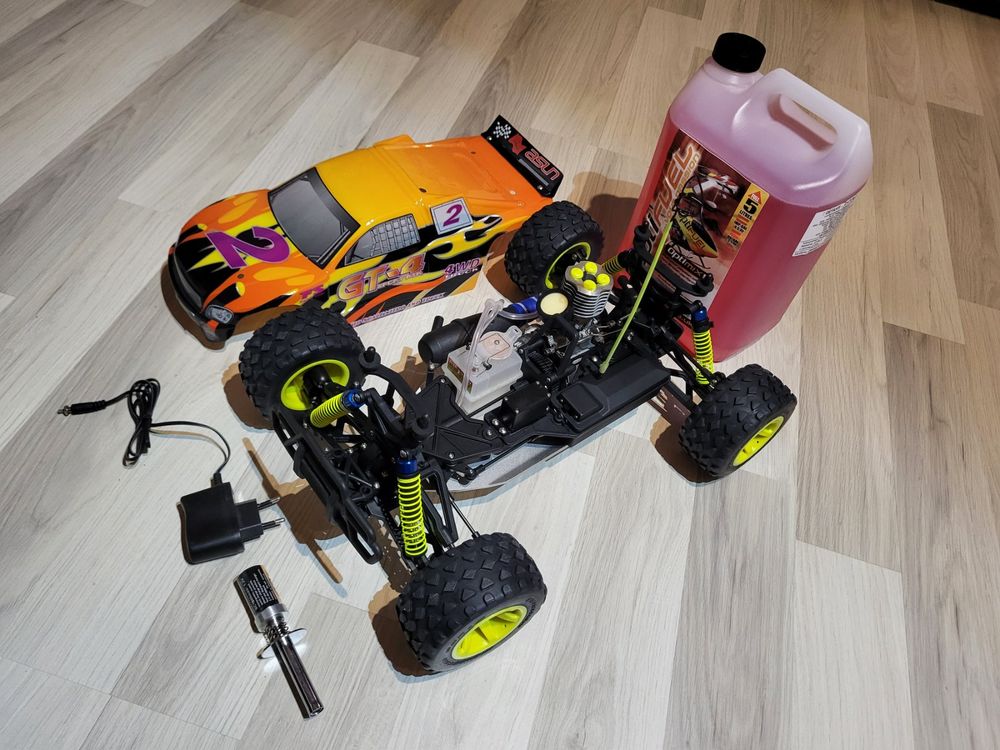 Benzin Nitro RC Auto Mit Zweigang Getriebe - Ferngesteuertes Auto