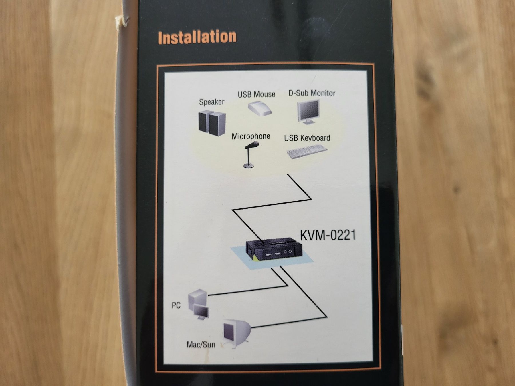 Hubs & Switches: LevelOne KVM Switch KVM-0221 2-Port USB mit Audio – Neu (gemäss Beschreibung) aus Waltenschwil von creativeline 7