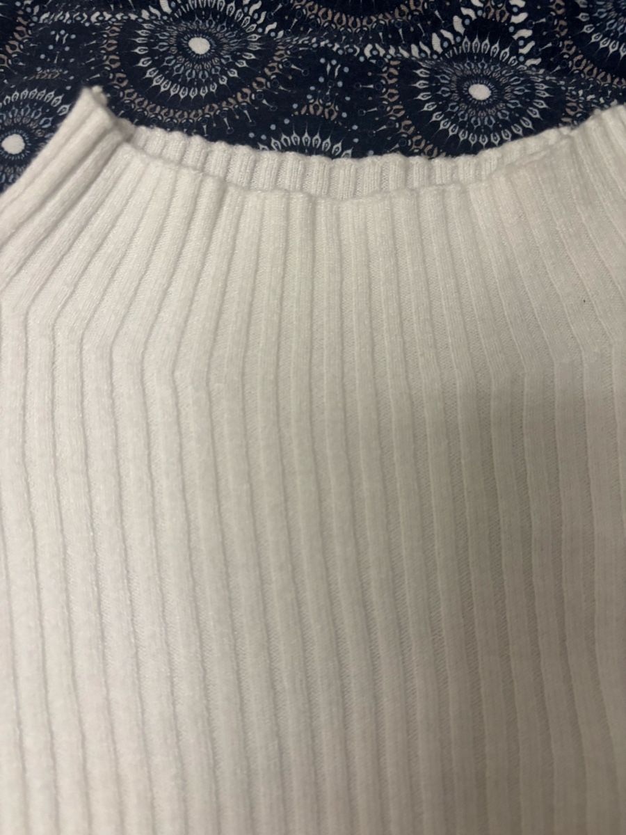 Pulls & Sweat-shirts: 3tlg. Retro-Pullover gerippt, dehnbar – Neuf (Voir description) à Salenstein par Silly...0 5