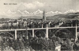 Bern und die Alpen