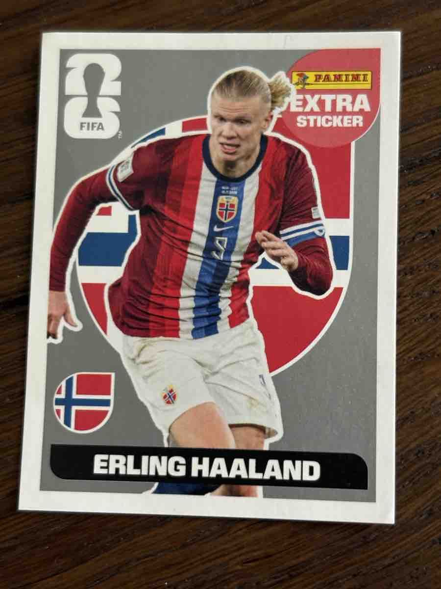 Panini Carte collezionabili: Extra Sticker Silver Erling Haaland neuf – Nuovo (secondo la descrizione) da St-Sulpice VD venduto da dxf_rny9