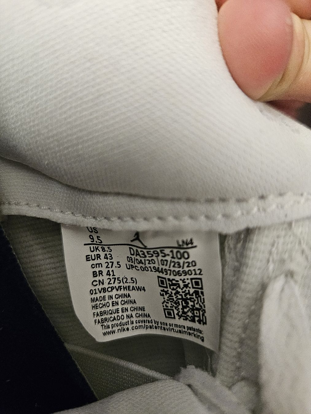Jordan Scarpe da uomo: Jordan 3 Retro Fragment  – Nuovo e nell'imballaggio originale da camorino venduto da abenzo 8