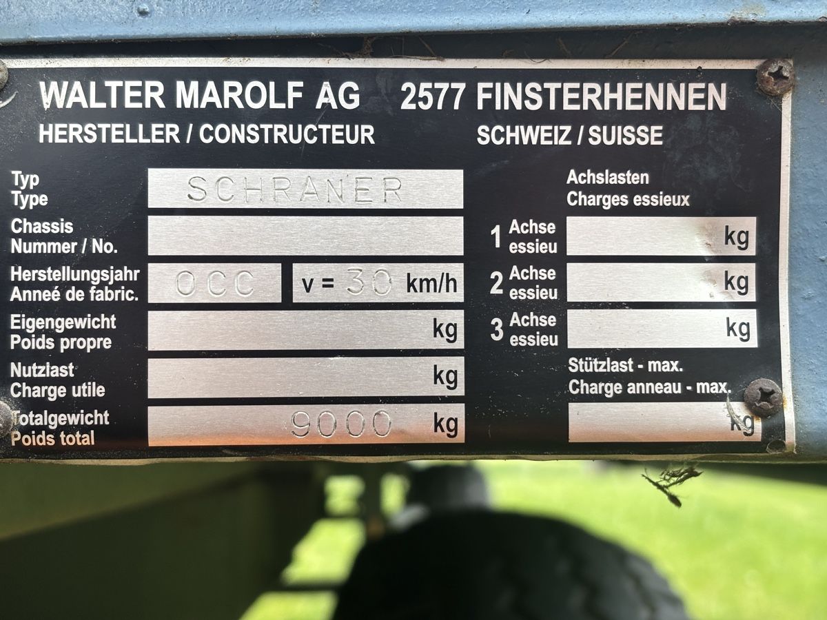 Marolf Anhänger: Marolfanhänger mit Hydraulischer Einleitungsbremse – Gebraucht aus Turbenthal von Gibel68 9