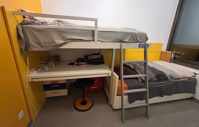 Letti: letto castello modulare con scrivania a scomparsa e cassone – Usato da Solduno venduto da noa_lc7d 1