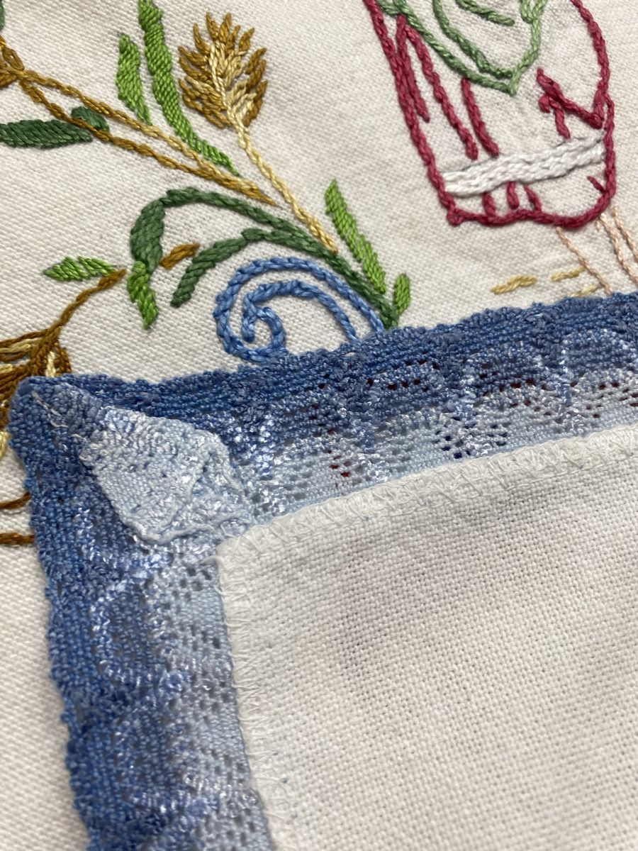 Coperte: Wunderschöner handmade tischtuch 🌸 – Usato da Opfikon venduto da Luis144 8