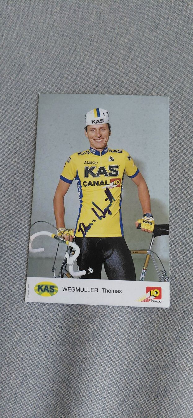 Autogramme: Autogrammkarte Thomas Wegmúller – Gebraucht aus Schmerikon von Olympia04