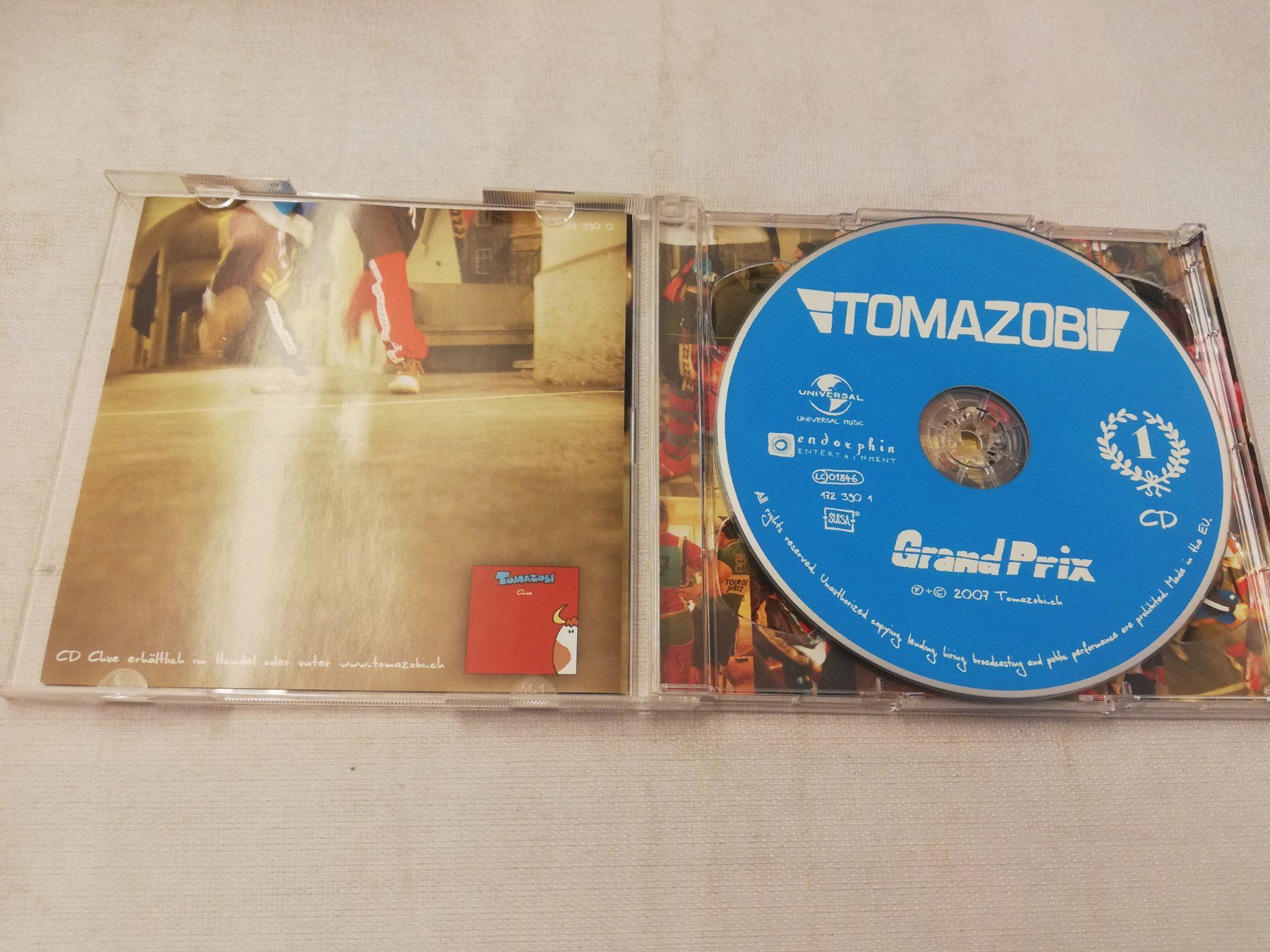CD: TOMAZOBI - GRAND PRIX – Usato da Bern venduto da Vinylsound.ch 2