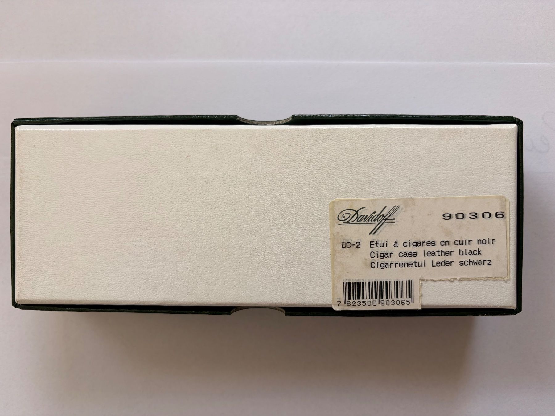 Davidoff Sigari: Etuit à cigare Davidoff en cuir – Usato da Genève venduto da xlaurentx 4